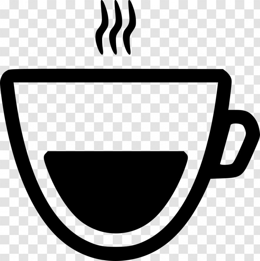 Espresso Doppio Coffee Cafe Tea - Blackandwhite Transparent PNG