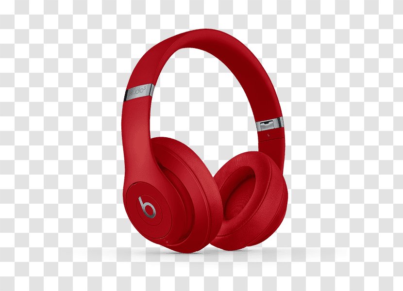 Beats Electronics Noise-cancelling Headphones Solo3 Active Noise Control - Headset - Red Transparent PNG
