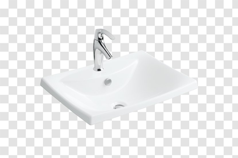 Sink Kohler Co. Tap Ceramic Bathroom - Plumbing Fixture - Tableware Transparent PNG
