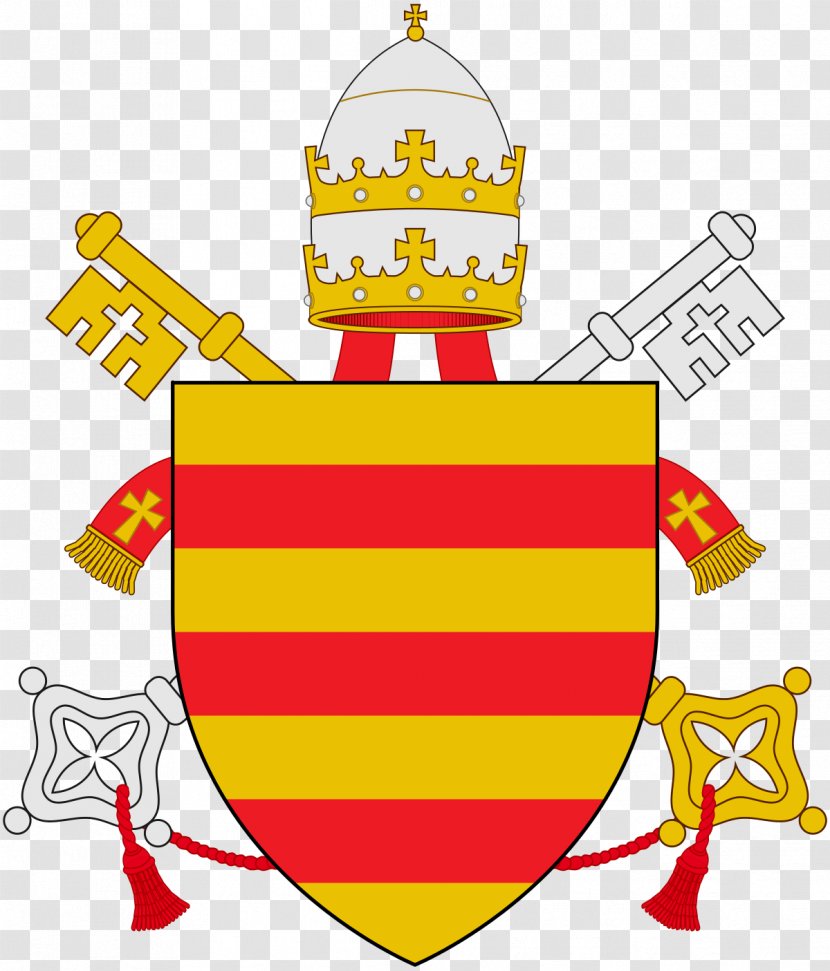 Vatican City Papal Coats Of Arms Pope Coat Catholicism - Pius V - Yellow Transparent PNG