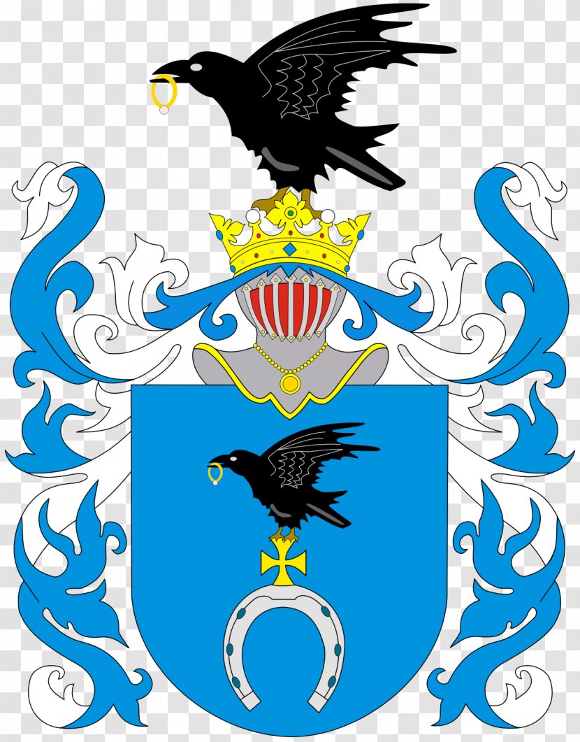Korsak Coat Of Arms Polish–Lithuanian Commonwealth Genealogy Polish Heraldry - Eagle - Flying Crow Transparent PNG