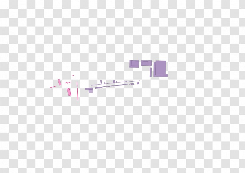 Logo Brand Line Font - Violet Transparent PNG