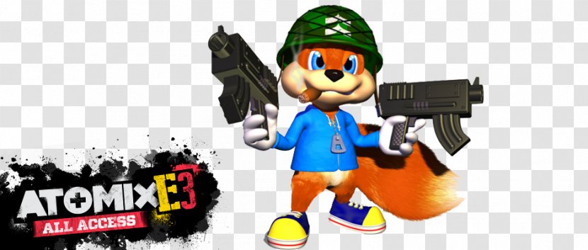 Conker's Bad Fur Day Conker: Live & Reloaded Nintendo 64 Video Games Conker The Squirrel - Recreation - Project Spark Transparent PNG