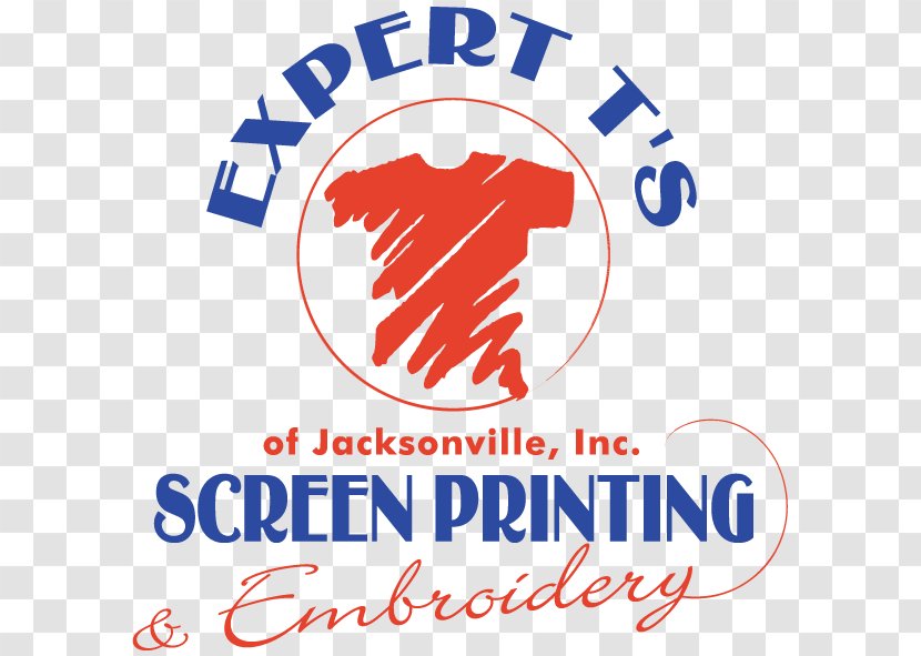 Expert T's Screen Printing Logo Embroidery Textile - Trademark - Avenue Button Transparent PNG