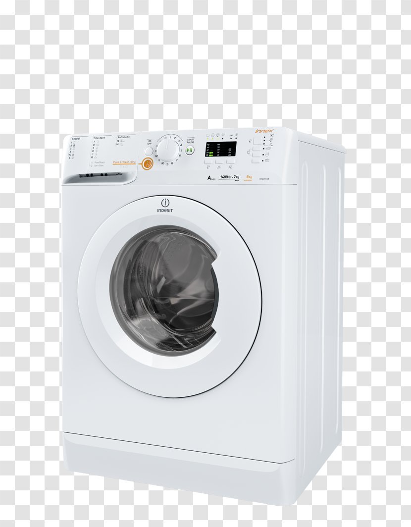 Washing Machines Clothes Dryer Hotpoint Indesit Co. International Watch Company - Household Transparent PNG