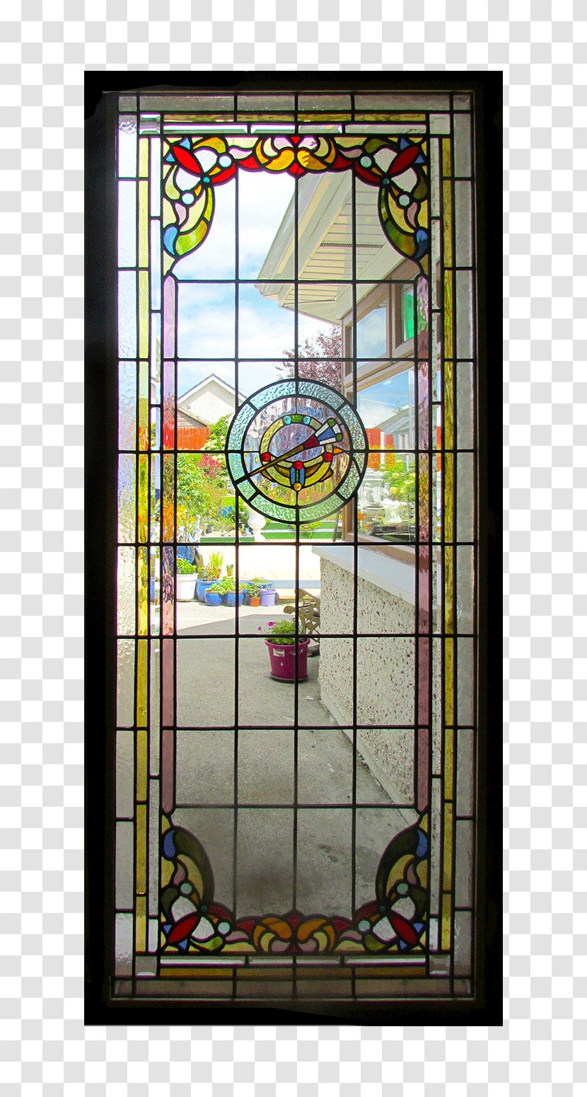 Stained Glass Material Glazing - Insulated Transparent PNG