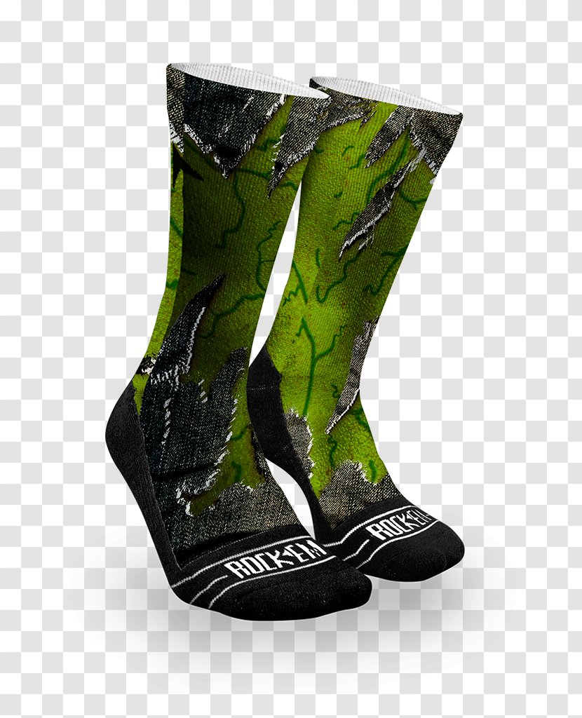 Red Shoe Sock Leopard Dazzle Camouflage - Performance Inspired Nutrition Transparent PNG