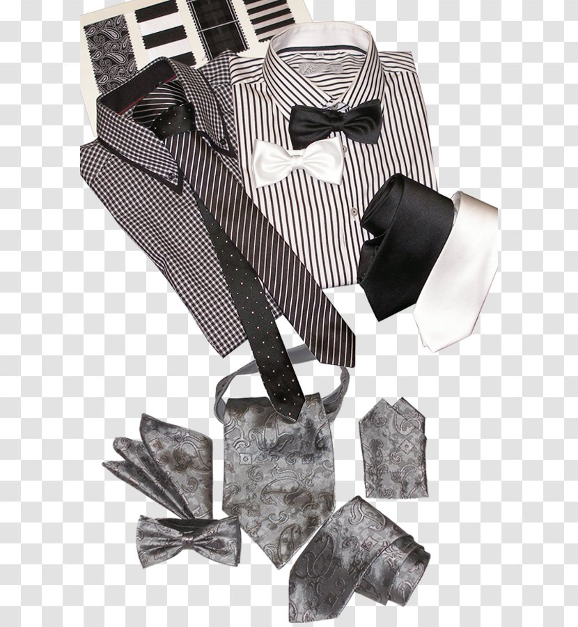 Black Tie Necktie Ascot Waistcoat Einstecktuch Transparent PNG