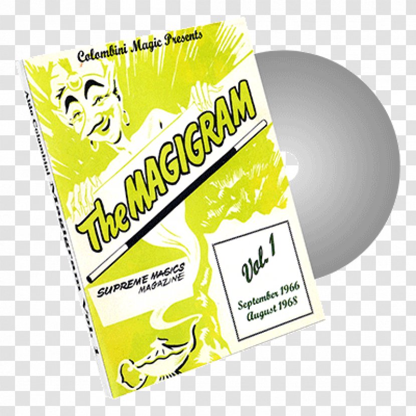 Magigram Logo DVD Brand Magic - Green Transparent PNG