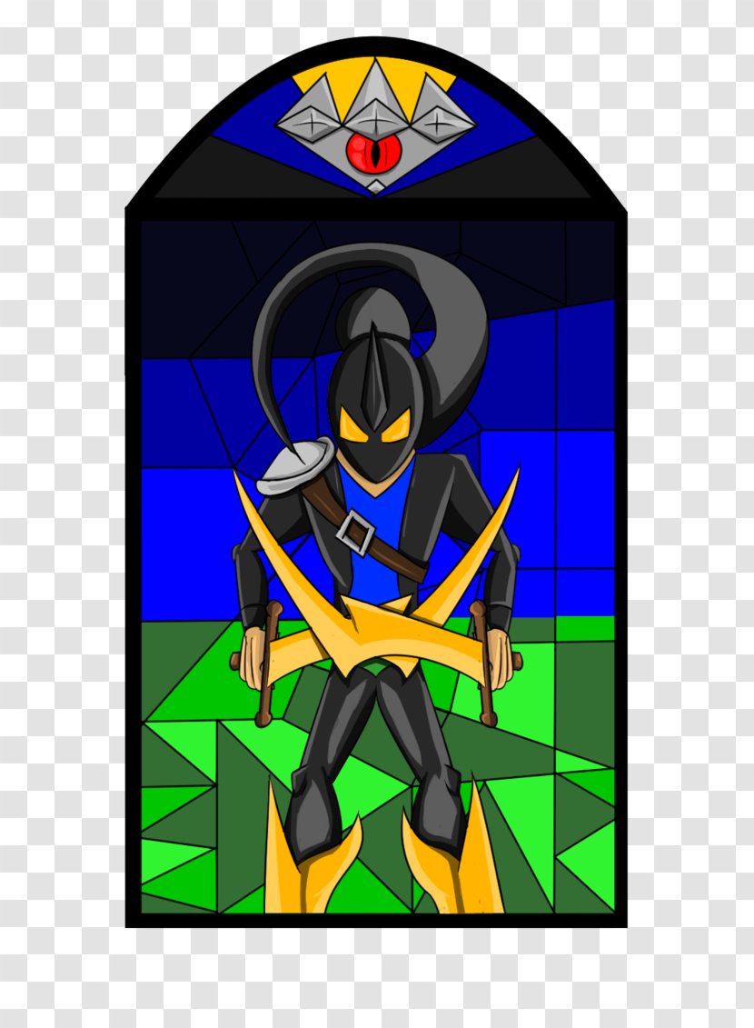 Stained Glass Fiction Cartoon - Window Transparent PNG