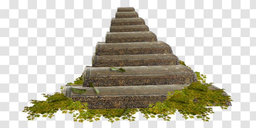Stairs Clip Art - Grass - Stone Ladder Transparent PNG