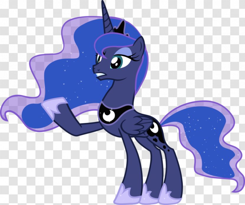 Pony Princess Luna Equestria Daily DeviantArt - Cartoon - Vertebrate Transparent PNG