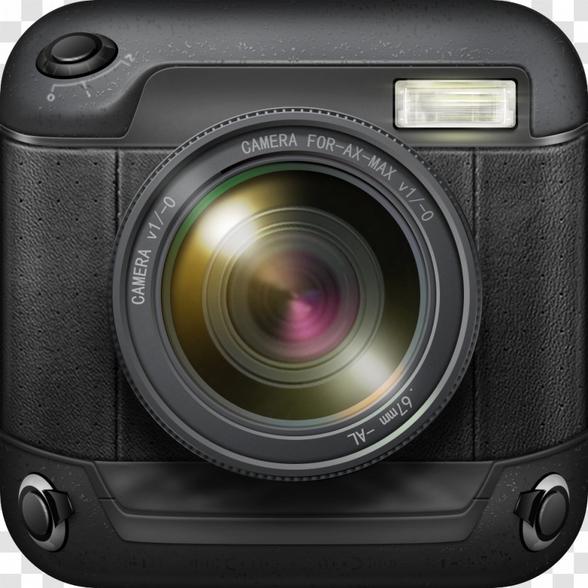 Camera Lens Digital Cameras Single-lens Reflex SLR - Ipod Touch Transparent PNG