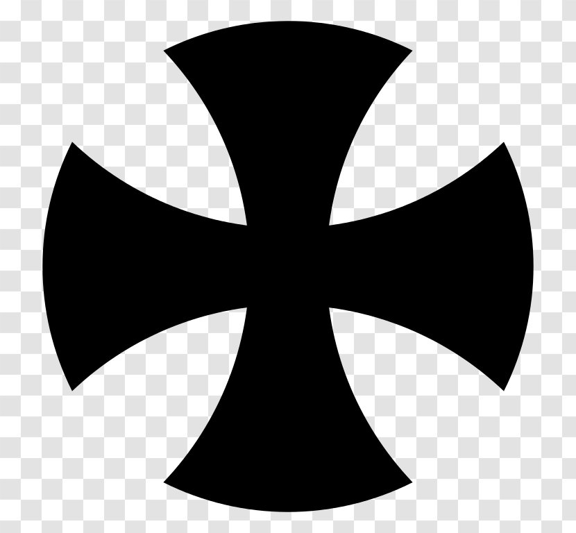 Cross Pattée Maltese Christian Crosses In Heraldry Transparent PNG