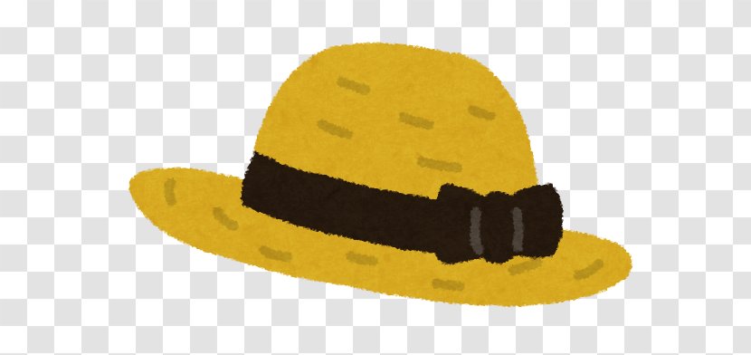 Straw Hat Knit Cap いらすとや - Headgear Transparent PNG