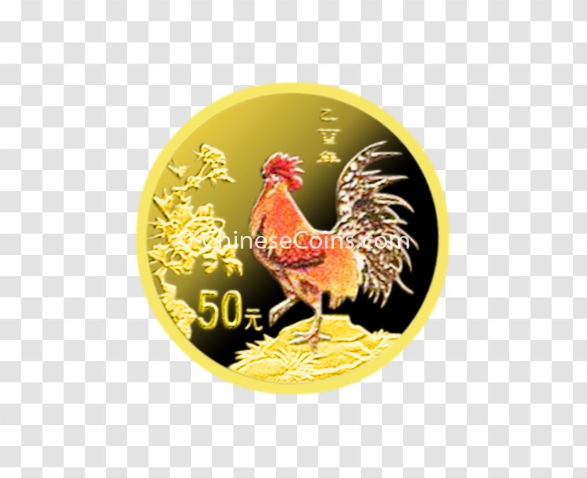 Gold Coin Set Proof Coinage - Dollar - Rooster Transparent PNG