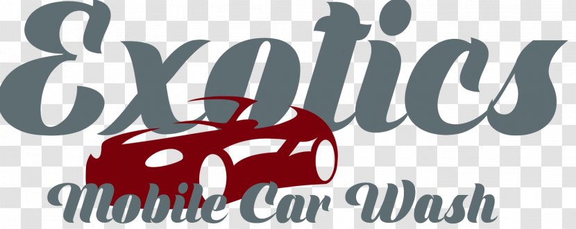 Exotics Mobile Car Wash Auto Detailing Logo Transparent PNG