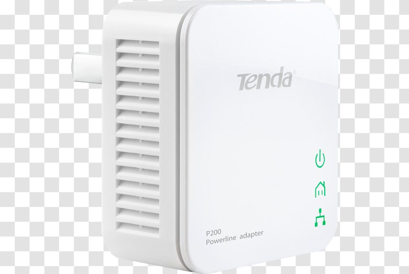 Adapter W568R Dual-band Wireless Router Hardware/Electronic Power-line Communication Access Points HomePlug - TENDA Transparent PNG