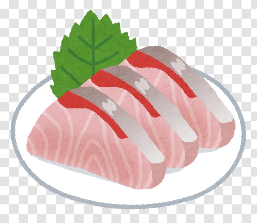Sashimi Sushi Japanese Amberjack Greater Skipjack Tuna - Thunnus Transparent PNG