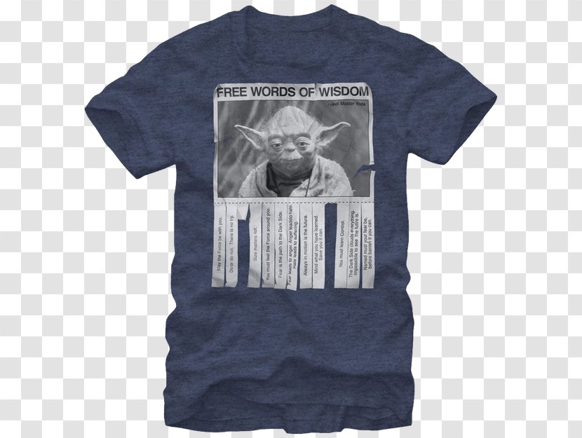 Yoda T-shirt Luke Skywalker Chewbacca - Ringer Tshirt Transparent PNG