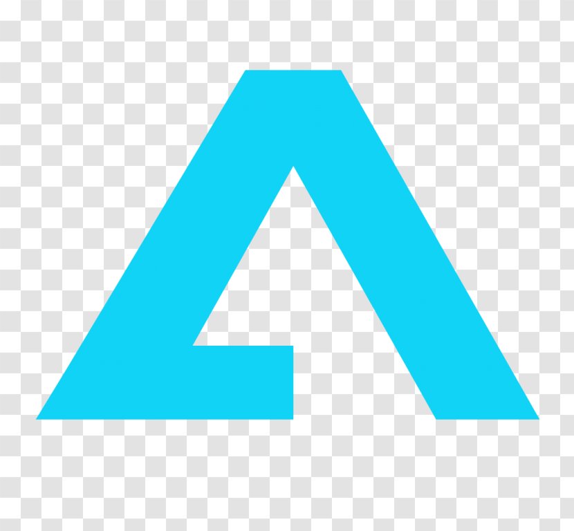 Logo Triangle Brand - Blue Transparent PNG