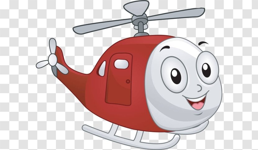 Helicopter Airplane Cartoon Royalty-free - Stock Photography - Expression Plane Material Transparent PNG
