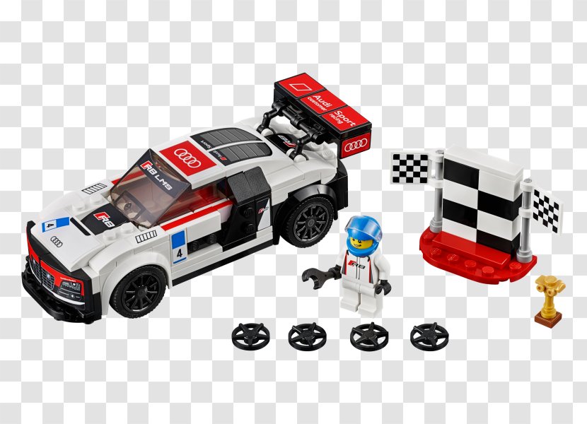 Audi R8 LMS (2016) R18 Car - Lego Speed Champions Transparent PNG