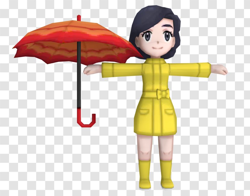Pokémon Omega Ruby And Alpha Sapphire Umbrella Video Games - Heart - Lady With Parasol Transparent PNG