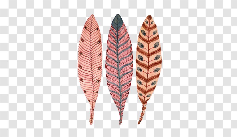 Feather Bird Watercolor Painting Art - Abstract Transparent PNG