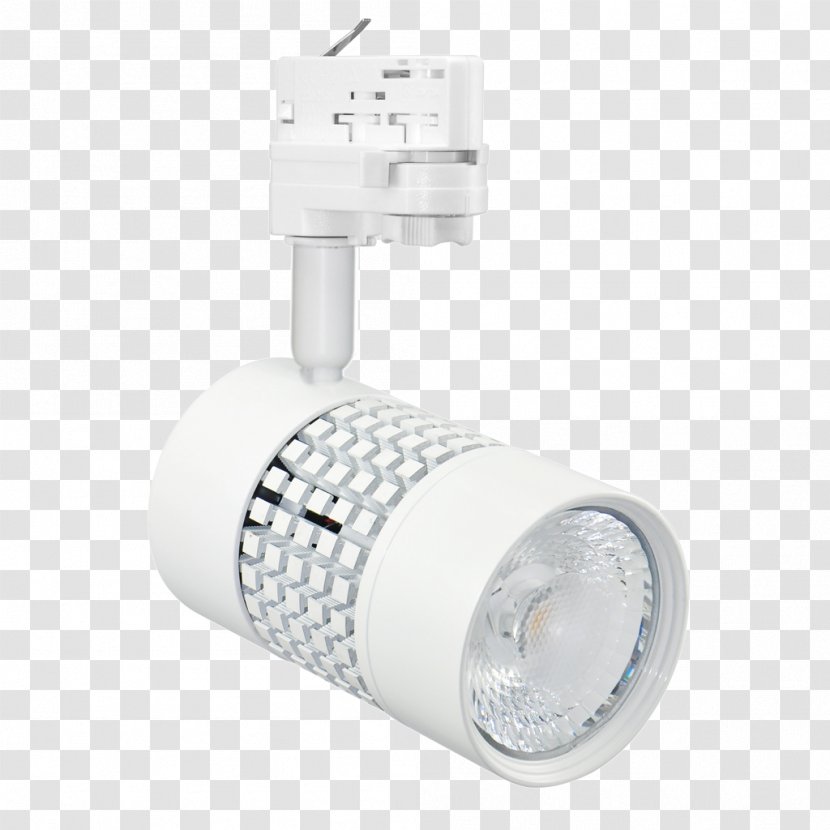 Track Lighting Fixtures LED Lamp Light-emitting Diode Color Rendering Index - Halogen - Downlight Transparent PNG