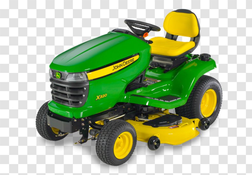 John Deere Lawn Mowers Tractor Riding Mower Machine Transparent PNG