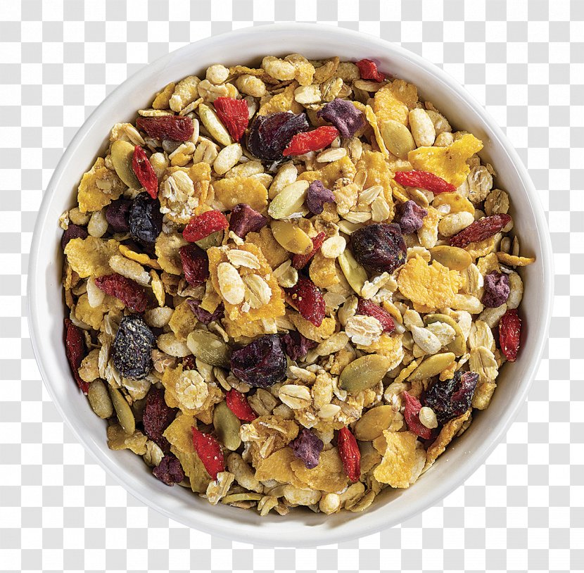 Breakfast Cereal Pizza Muesli Meze Vegetarian Cuisine - Recipe - Granola Transparent PNG