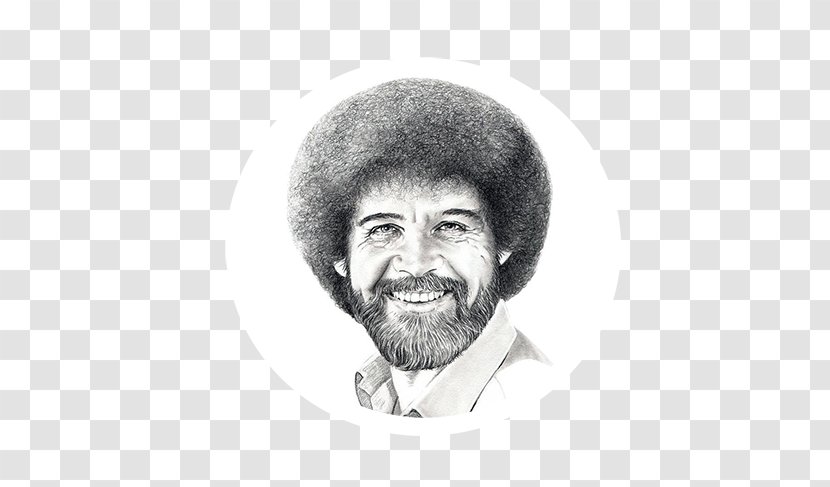 Bob Ross Drawing Painting Artist Sketch Transparent PNG