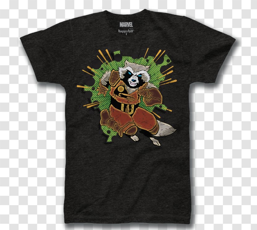 T-shirt Clothing Hoodie Blouse - Longsleeved Tshirt - Rocket Racoon Transparent PNG