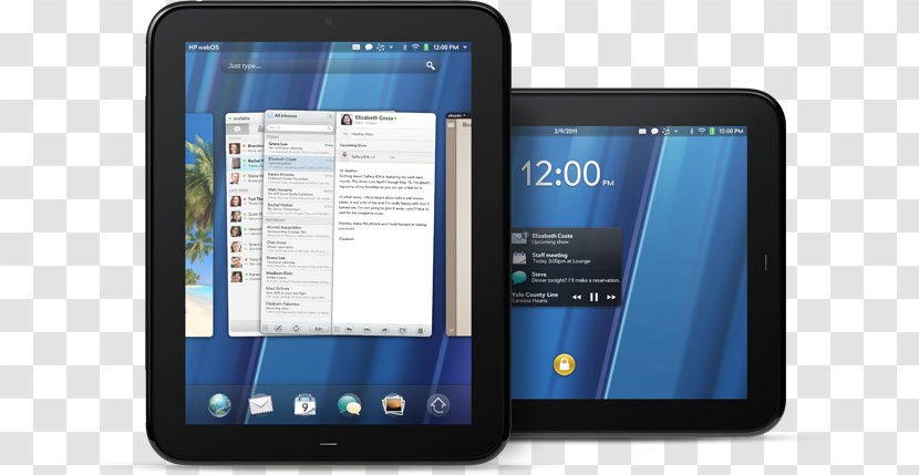 HP TouchPad Hewlett-Packard Veer WebOS Tablet Computers - Hewlett-packard Transparent PNG
