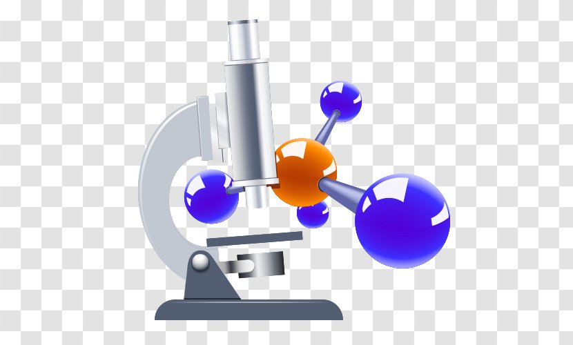 Microscope 739 Hospital - Price - Magnifying Glass And Molecules Transparent PNG