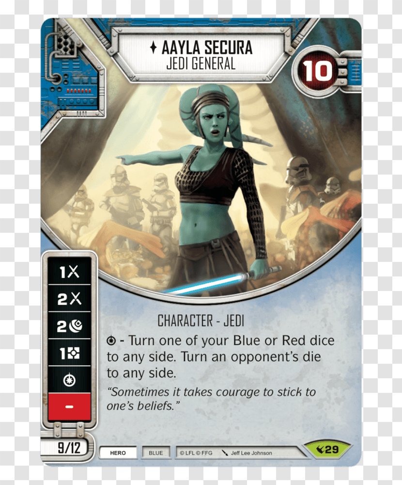 Aayla Secura Star Wars: Destiny Watto The New Jedi Order - Wars Transparent PNG