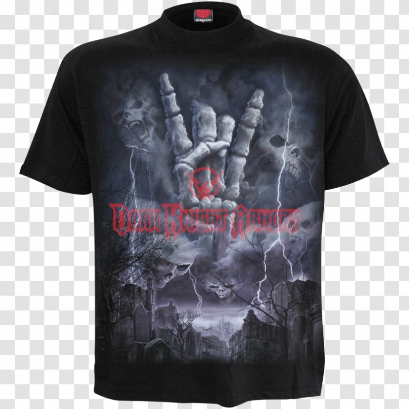 T-shirt Heavy Metal Clothing Sleeveless Shirt Sweater - Punk Rock Transparent PNG