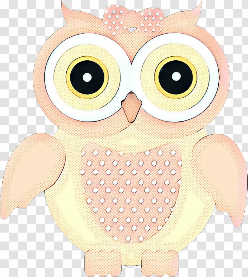 Owl Cartoon Bird Of Prey Yellow - Animal Figure Toy Transparent PNG