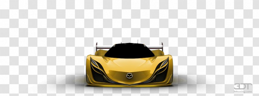 Automotive Lighting Sports Car Compact Design - Motor Vehicle - Mazda Furai Transparent PNG