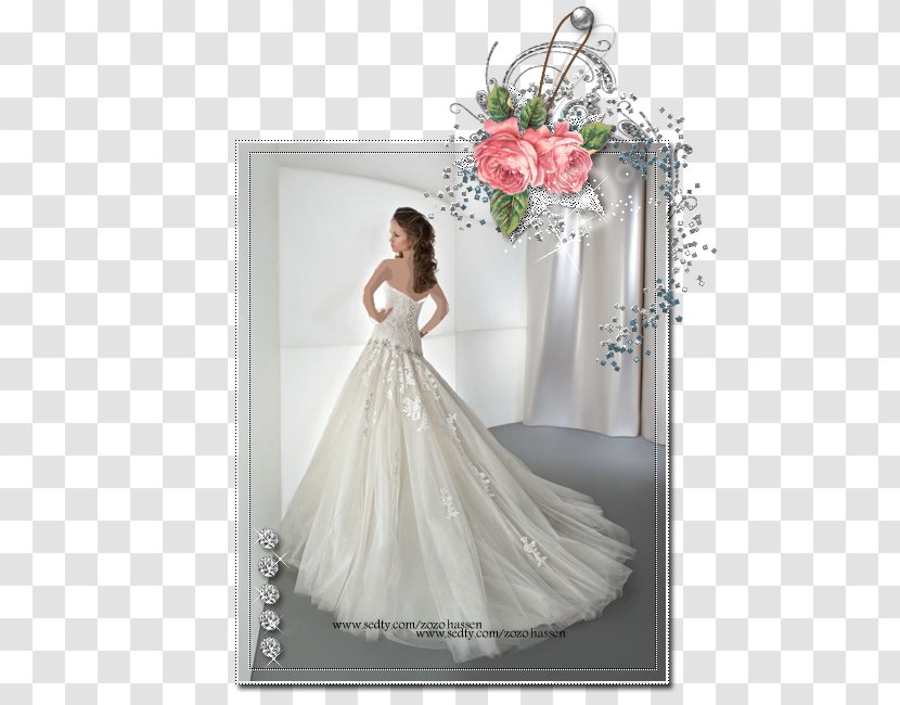 Wedding Dress Flower Bouquet Shoulder Cocktail - Joint Transparent PNG