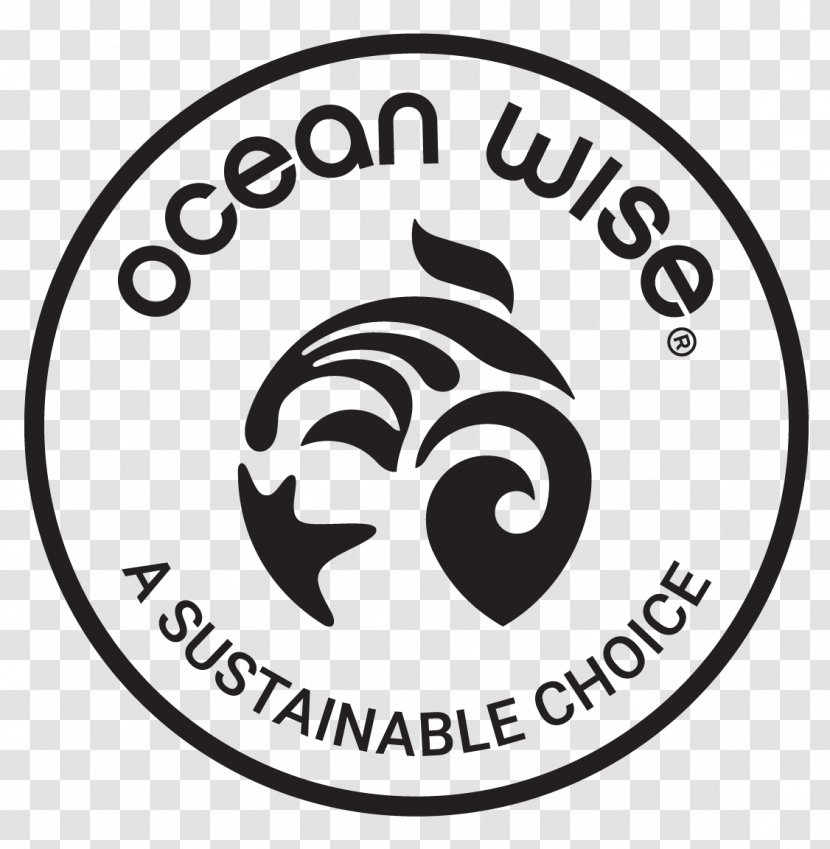 Vancouver Aquarium Ocean Sustainable Seafood - SeaFood Logo Transparent PNG