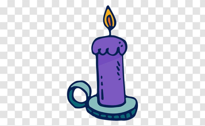 Vexel Clip Art - Candle - Day Of The Dead Transparent PNG