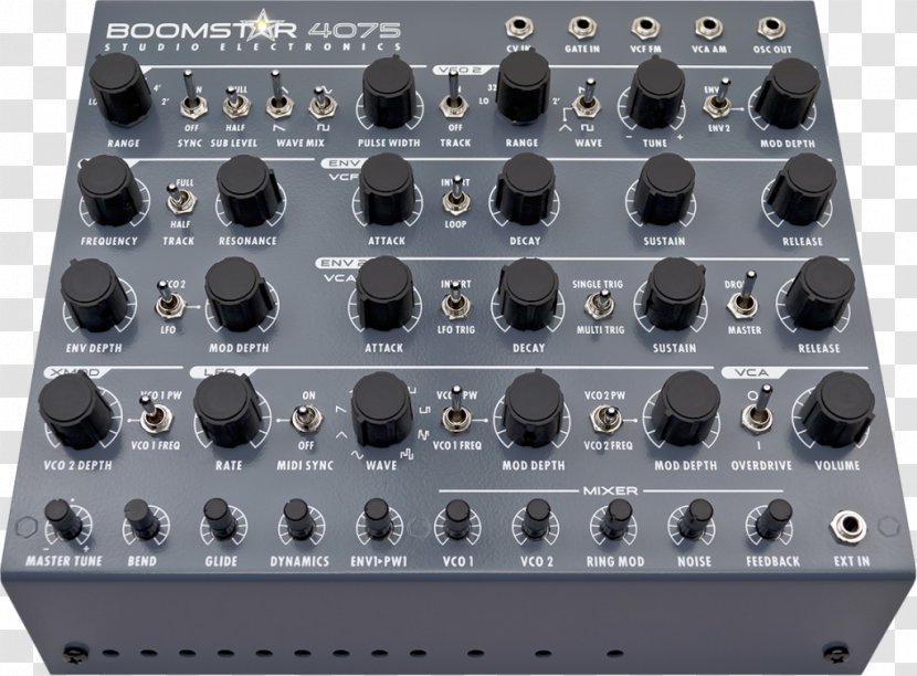 Doepfer A-100 Sound Synthesizers Analog Synthesizer Modular Electronic Musical Instruments - Audio Equipment - Oberheim Electronics Transparent PNG