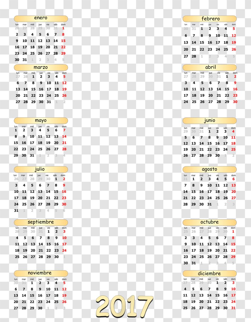Google Calendar Diary Template - Calendario Transparent PNG