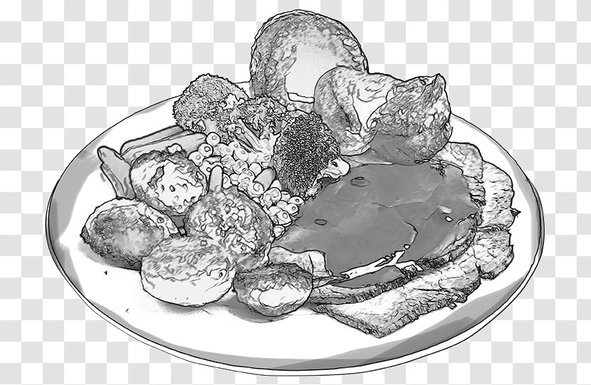 Food /m/02csf Stoke Poges Drawing - Tableware - Traditional Cuisine Transparent PNG