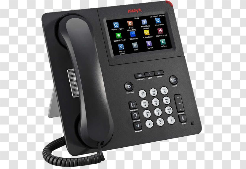 Telephone VoIP Phone Avaya IP 1140E Handset - Telephony - Web Design Interface Transparent PNG