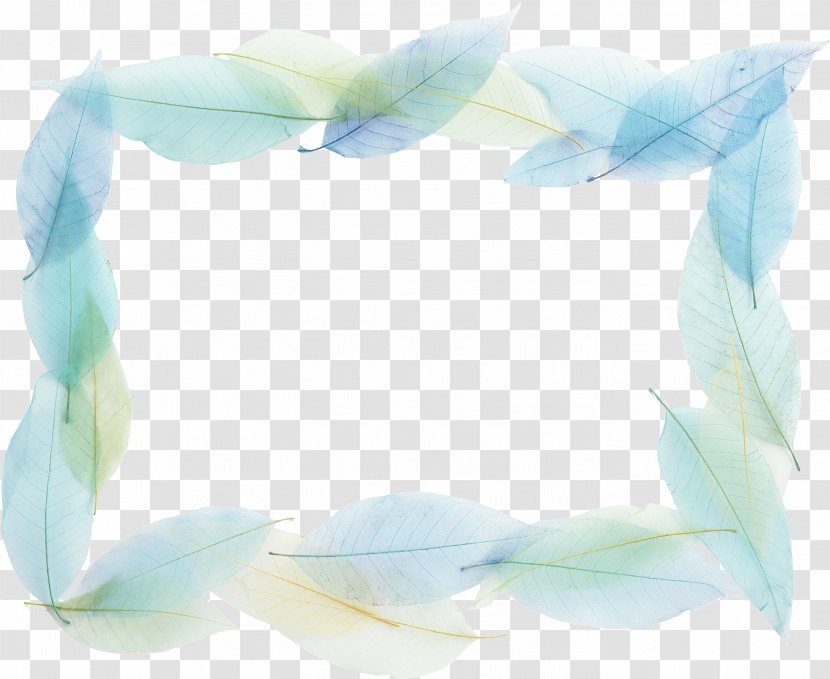 Photography Blue Picture Frames - Petal - Leaf Frame Transparent PNG