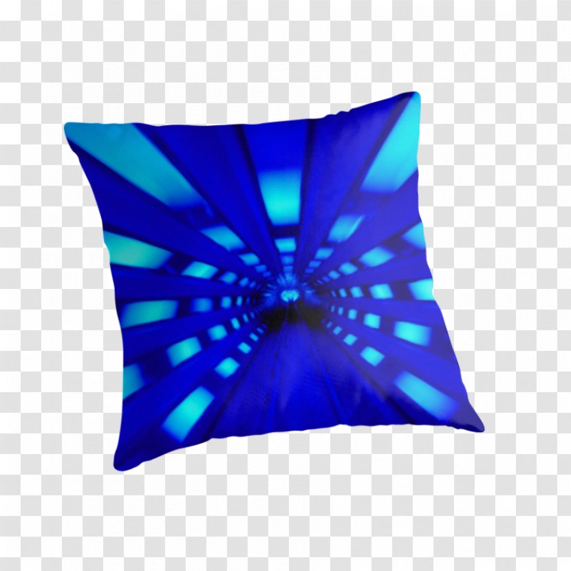 Magic Kingdom Space Mountain Throw Pillows Cushion - Electric Blue Transparent PNG