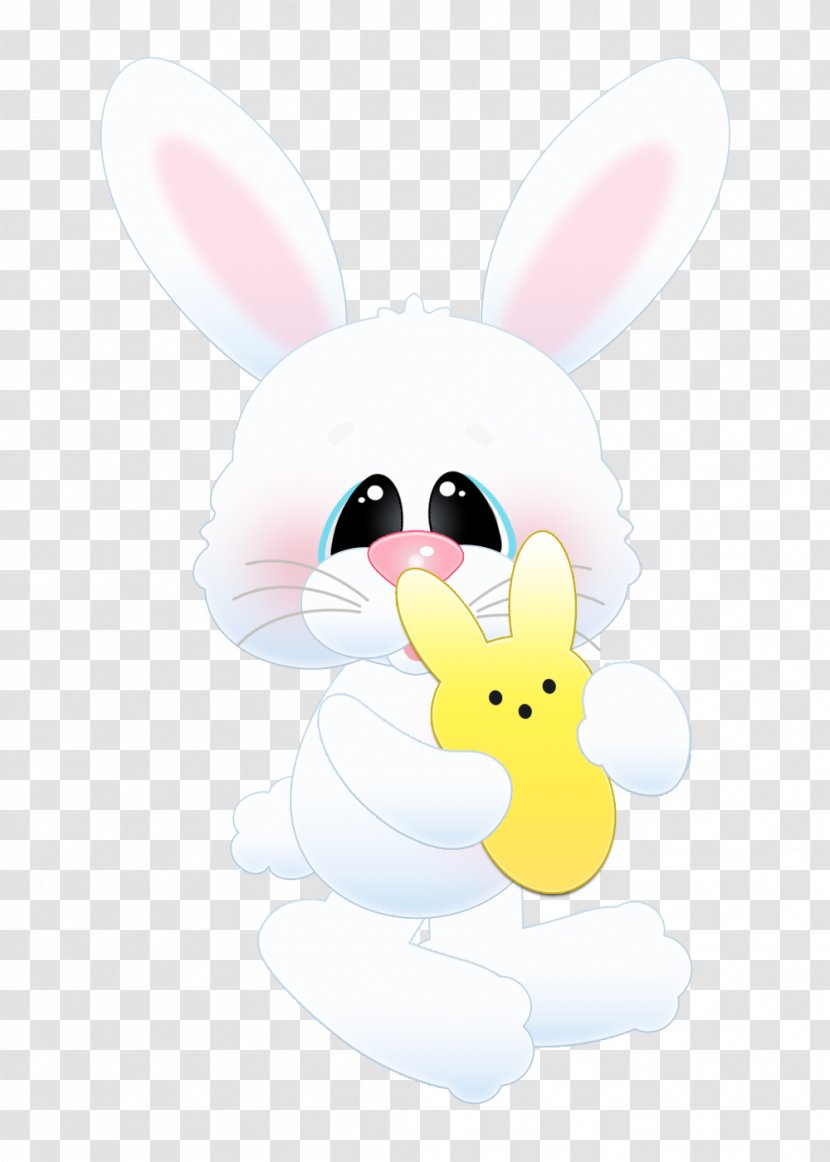 Easter Bunny Animated Cartoon - Tail Transparent PNG
